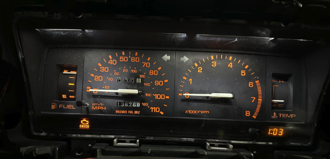 Tach Cluster Clock Fix