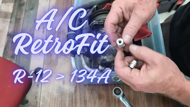 Mazda B-Series A/C Upgrade: R12 to R134a Retrofit Adapter Install